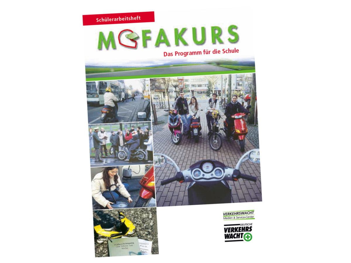 Mofakurs Schuelerarbeitsheft Mofa Ag Verkehrserziehung Mobilitaetsbildung Sekundarstufe